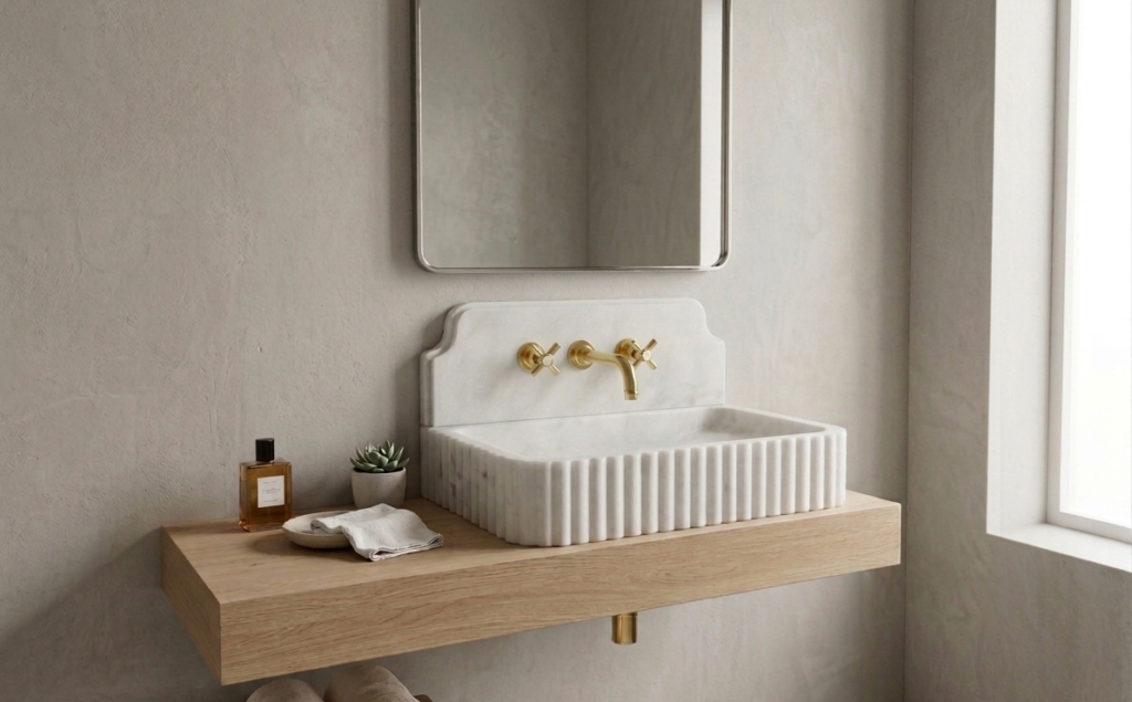 Carrara White Lavobo